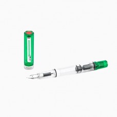 TWSBI 臺灣 三文堂 ECO系列 TRANSPARENT GREEN 綠色透明 活塞上墨式鋼筆